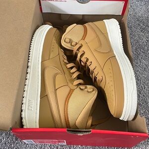 Nike court vision mid shoes men’s size 8 elemental gold
